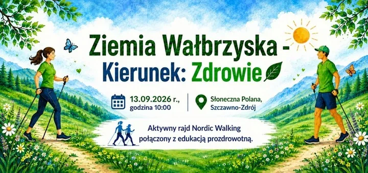 Dwie trasy, medal i losowanie nagród. Zdrowotne wydarzenie w Szczawnie-Zdroju