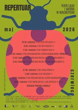 Maj i czerwiec w Teatrze Lalki - bilety już czekają na widzów